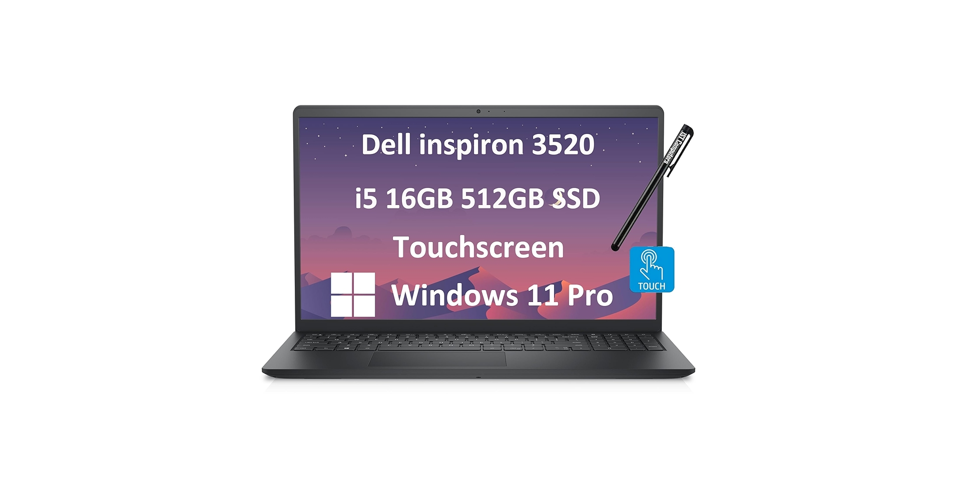 Amazon.com: Dell Inspiron Touchscreen Laptop (15.6